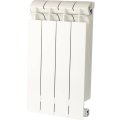 Радиатор биметаллический Global STYLE PLUS 500 4 секции боковое подключение (белый RAL 9010), STP05001004