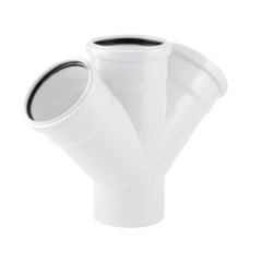 Крестовина ELITE одноплоскостная  МК МПП 110/110/110х45, белый, РТП