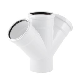 Крестовина ELITE одноплоскостная  МК МПП 110/110/110х45, белый, РТП