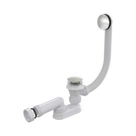 Сифон для ванны AlcaPlast CLICK/CLACK, металл, A504CKM