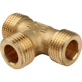 Тройник TIEMME HH 3/8x/3/8x3/8 для стальных труб резьбовой, 1500561