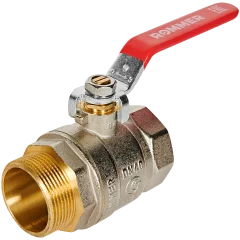 Кран шаровой ROMMER ВР/НР, ручка рычаг 1 1/2