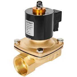 Клапан соленоидный (электромагнитный) STOUT прямого действия НЗ 220В G1 1/4 SSV-0010-220032