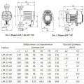 Насос циркуляционный UNIPUMP LPA 25-40, 24834