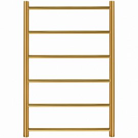 Полотенцесушитель электрический STOUT JAZZ round 80*50 Золотой Хром 585, SHQ-J8RR-008050