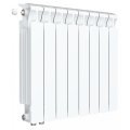 Радиатор биметаллический RIFAR MONOLIT VENTIL 500 MVL 8 секций нижнее левое подключение (белый RAL 9016), 3RM50.VL-8