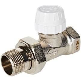 Клапан термостатический ROMMER RVT-0001-100020 прямой 3/4, RVT-0001-100020