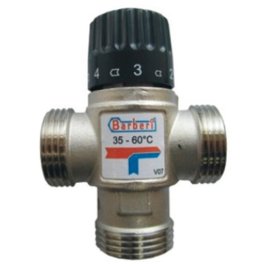 Термостатический смесительный клапан BARBERI OCTOPUS Rp 3/4” F - G 1”1/2 F