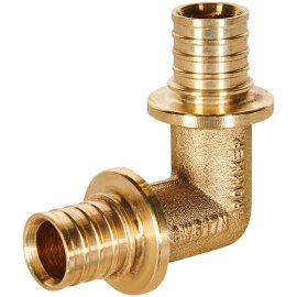 Угольник ROMMER 90° 16 для труб из сшитого полиэтилена аксиальный, RFA-0007-000016