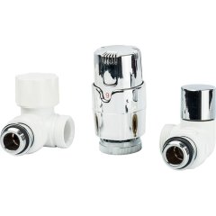 Термостатический комплект LUXOR 1/2 EK угловой правосторонний KT 269/A