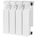 Радиатор биметаллический STOUT VEGA 200 4 секции боковое подключение (белый RAL 9016), SRB-1310-020004