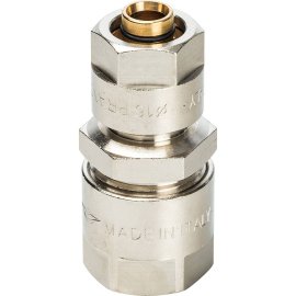 Переходник Prandelli Multyrama (20.2х16.2) для металлопластиковых труб винтовой, 103.11.04.1