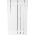 Радиатор биметаллический RIFAR SUPReMO 800 6 секции боковое подключение (белый RAL 9016), 4RS80-6