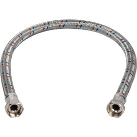 Гибкая подводка для воды STOUT ВР 1 х ВР 1, длина 1000 мм, SHF-0147-182525