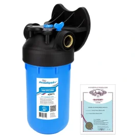 Магистральный фильтр стандарт для воды АКВАБРАЙТ, типоразмер Big Blue 10, 30 л/мин