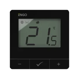 Умный Терморегулятор ENGO Controls ZigBee/868 МГц, 230В, черный