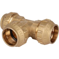 Тройник TIEMME 32х32х32 для труб ПНД винтовой