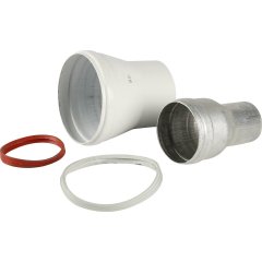 Коаксиальный переходник Baxi с диаметра 80/125 мм на диаметр 60/100 мм, KHG71411941-