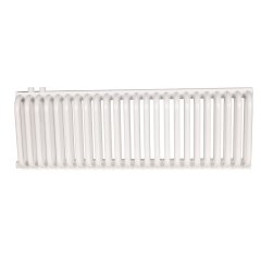 2-х трубчатый радиатор стальной ROMMER RST 2030/24 секции нижнее правое подключение RAL9016