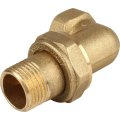 Соединитель угловой латунный Itap 152 1/2 «американка», 26112