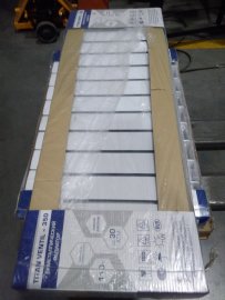 Уцененный товар (нарушена упаковка, потертости на ламелях): Радиатор биметаллический STOUT TITAN VENTIL 350 14 секций нижнее правое подключение, SRB-3320-035014