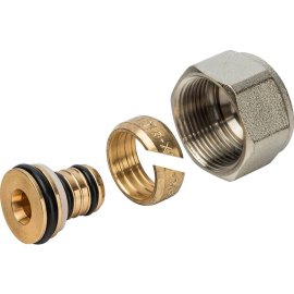 Соединение для труб PEX-AL-PEX LUXOR TP 97 16 ммх2 (резьба 24x19), 67821612