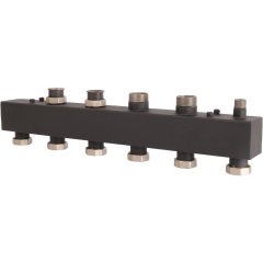 Стальной распределительный коллектор ROMMER RDG-0017 3(4) отопительных контура 1 1/2 RDG-0017-004034