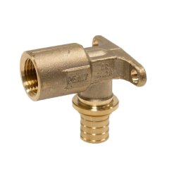 Угольник РЕХАУ настенный с длинным патрубком, внутр. резьба 16-Rp 1/2 MX для труб из сшитого полиэтилена аксиальный