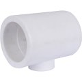 Тройник переходной Политэк 63х32х63 для полипропиленовых труб под сварку (цвет белый), 9300633263