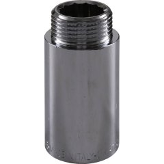 Удлинитель TIEMME НВ 50мм-3/4 хром для стальных труб резьбовой, 1500139