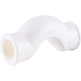 Обводное колено Kalde d=25 для полипропиленовых труб под сварку (цвет белый), 3202-twc-250001