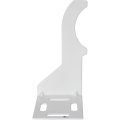 Кронштейн угловой Global белый (левый), 128326L