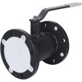 Кран шаровой ALSO КШФ Ду80 Ру 2,5 МПа из Ст.20, КШ.Ф.080.25-01