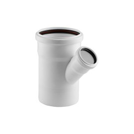 Тройник ELITE МК МПП 110/50х45,белый, РТП