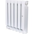 Радиатор биметаллический RIFAR BASE VENTIL 500 BVR 6 секций нижнее правое подключение (белый RAL 9016), 1RB50.VR-6