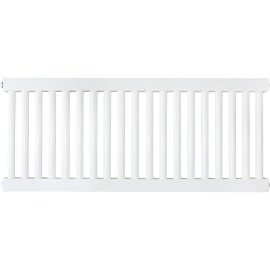 Трубчатый стальной радиатор КЗТО РС 1-500-19 секций 1/2 боковое подключение RAL9010, РС15001912RAL9010