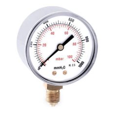 Манометр газовый WATTS 3/8 давление 100 мбар