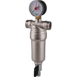 Самоочищающийся фильтр с соединениями TIEMME 1/2 внутр./3/4 наружн., 3130007(3131N0004)