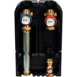 Насосная группа STOUT SDG-0001 с прямым контуром 1 без насоса в теплоизоляции, SDG-0001-002501