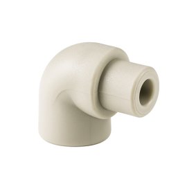 Угольник PPR внутреннее/наружное присоединение 20х90,  серый, РТП