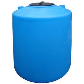 Емкость цилиндр. АНИОН 1140 л с фланцем и крышкой с клапанами, 1140ВФК2