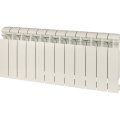 Радиатор биметаллический Global STYLE PLUS 350 12 секций боковое подключение (белый RAL 9010), STP03501012