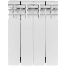 Радиатор алюминиевый ROMMER Profi 350 4 секции (AL350-80-80-080) (RAL9016), RAL-1210-035004