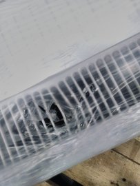 Уцененный товар (вмятина на решетке): Стальной панельный радиатор ROMMER Ventil 22/200/2200 нижнее правое подключение, RRS-2020-222220