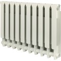 Радиатор алюминиевый STOUT Bravo 500 10 секций боковое подключение RAL9010, SRA-0110-050010