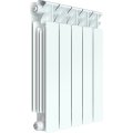 Радиатор биметаллический RIFAR BASE 500 5 секций боковое подключение (цвет RAL 7036), 84322