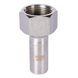 Вставка ROMMER переходная НПр-ВР, 18х3/4, из нержавеющей стали прессовой, RSS-1023-001834