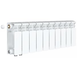 Радиатор биметаллический RIFAR BASE VENTIL 200 10 секций BVRL нижнее правое подключение (белый RAL 9016), 1RB20.VС-10