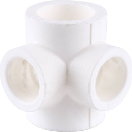 Крестовина переходная Kalde 32*25 для полипропиленовых труб под сварку (цвет белый), 3212-cdl-322500