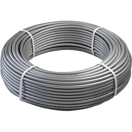 Труба серебристая Pro Aqua с EVOH PE-Xa 20x2.8 (бухта 120 метров), PXA.04.08.120.S